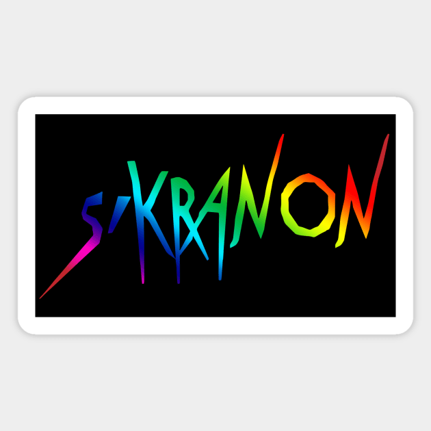 Sikranon (Rainbow) Magnet by Sick and Wrong Podcast